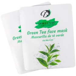 Green Tea Face Mask 5 Pieces - Dos Lunas