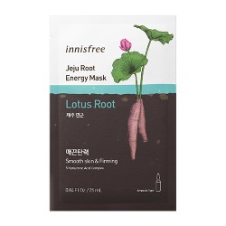 jeju root energy mask lotus root 25 ml- Innisfree