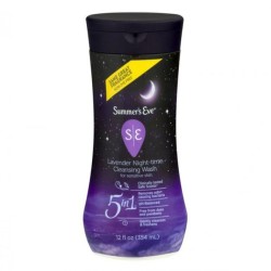 Night -Time Clensing Wash  Lavender 354 ml- Summer's Eve