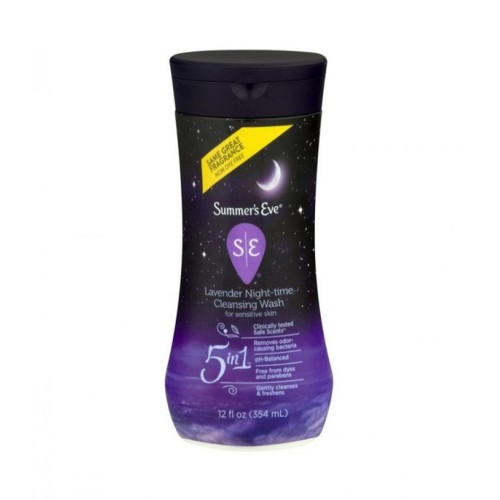 Night -Time Clensing Wash  Lavender 354 ml- Summer's Eve