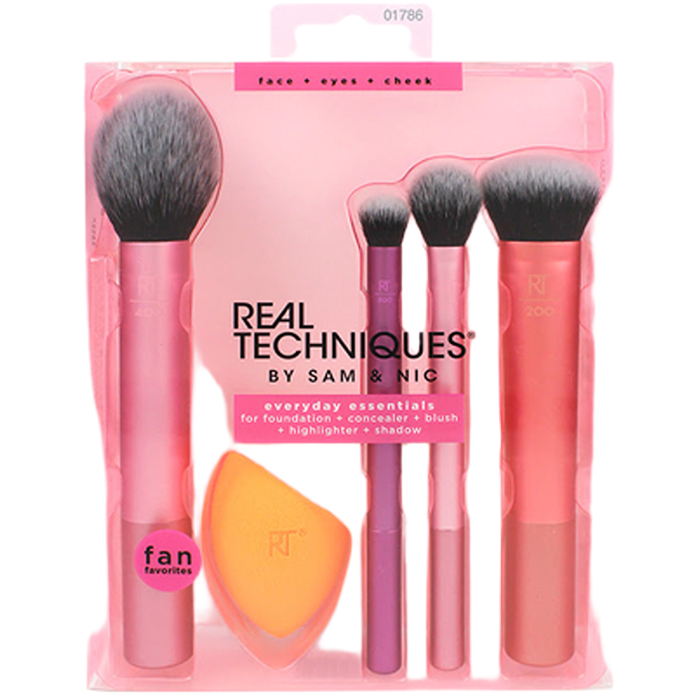 طقم فرش مع إسفنجة ريل تكنيكس – بريستيج