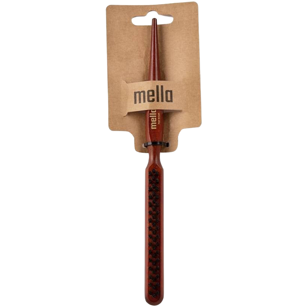 فرشة شعر ميلا بمقبض خشبي لتصفيف الشعر 1pc