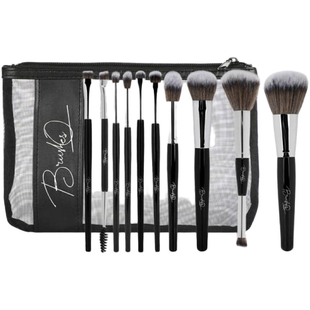 كيو برش طقم فرش مكياج