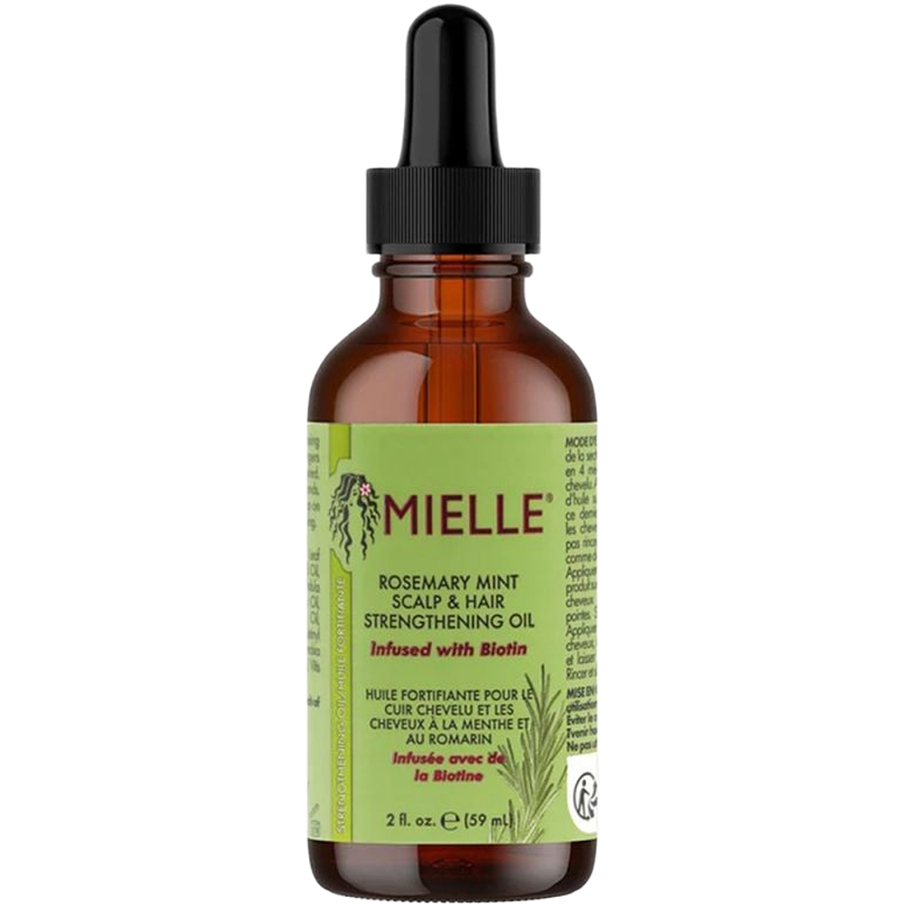 ميلي أورجانيكس زيت إكليل الجبل والنعناع لفروة الرأس والشعر 59 مل