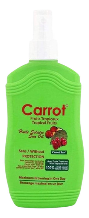 كاروت صن بخاخ زيت مسرّع تسمير فواكه استوائية 200 مل