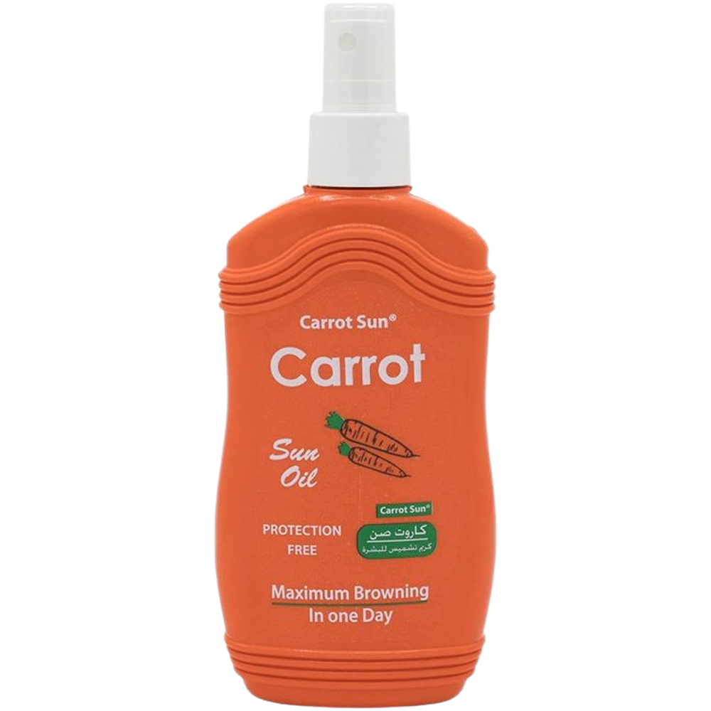 كاروت صن زيت مسرّع تسمير جزر 200 مل