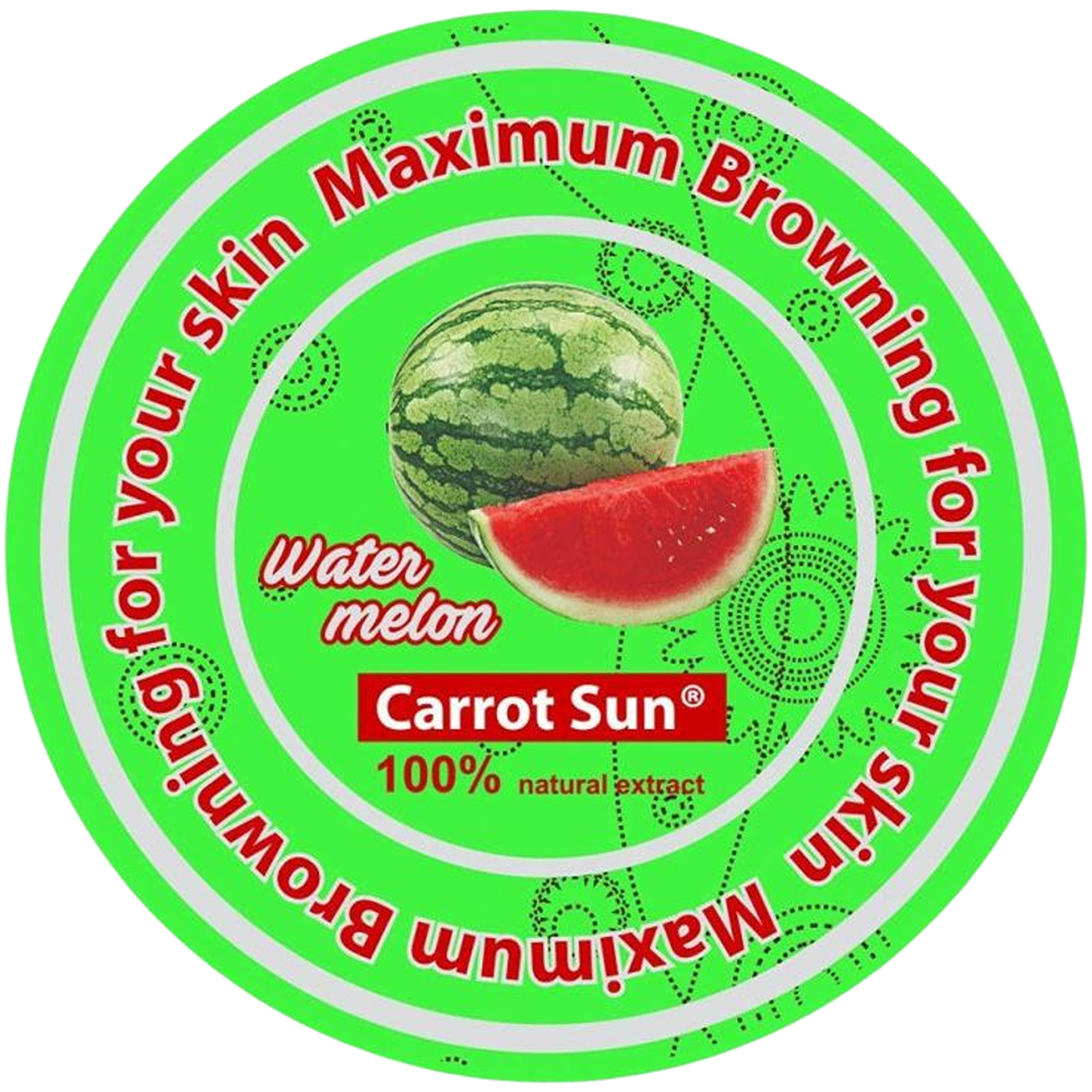 كاروت صن كريم مسرّع تسمير بطيخ 350 مل