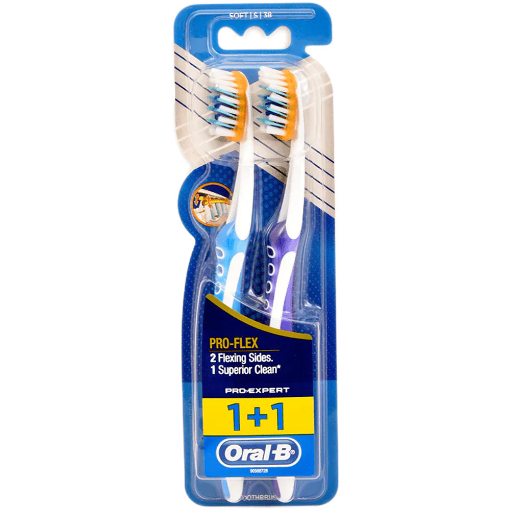 أورال-بي برو إكسبرت كلينيكال 38 فرشاة أسنان وسط