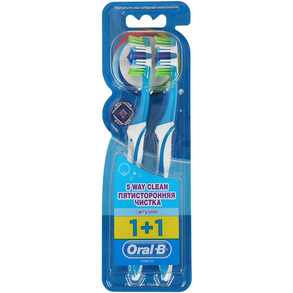 أورال-بي فرشاة أسنان متوسطة