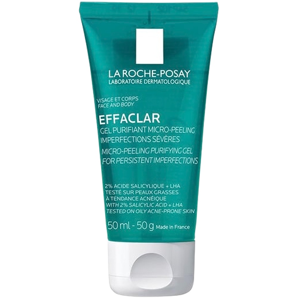 جل إيفاكلار الرغوي المنقي للبشرة الدهنية من لاروش بوزيه - 50 مل