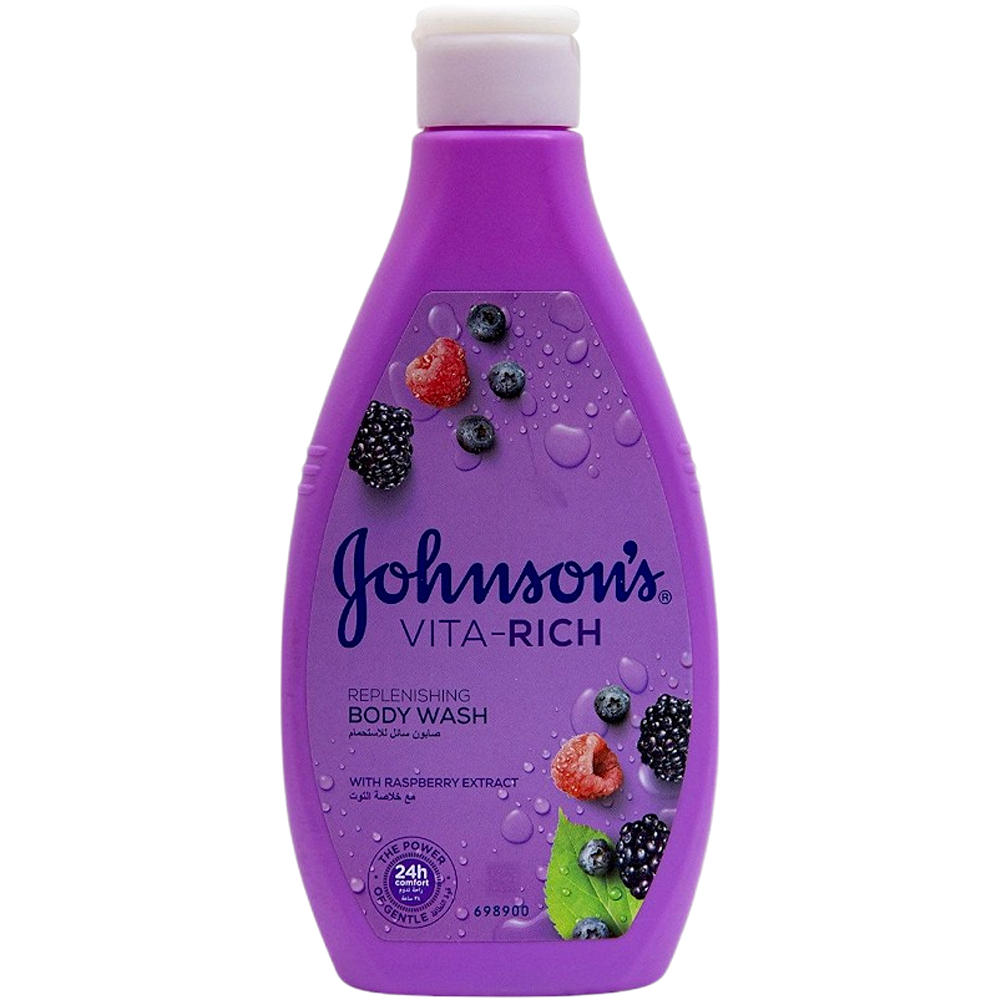شور جل  جونسون فيتا ريتش  400 مل بالتوت يعيد  الحيوية