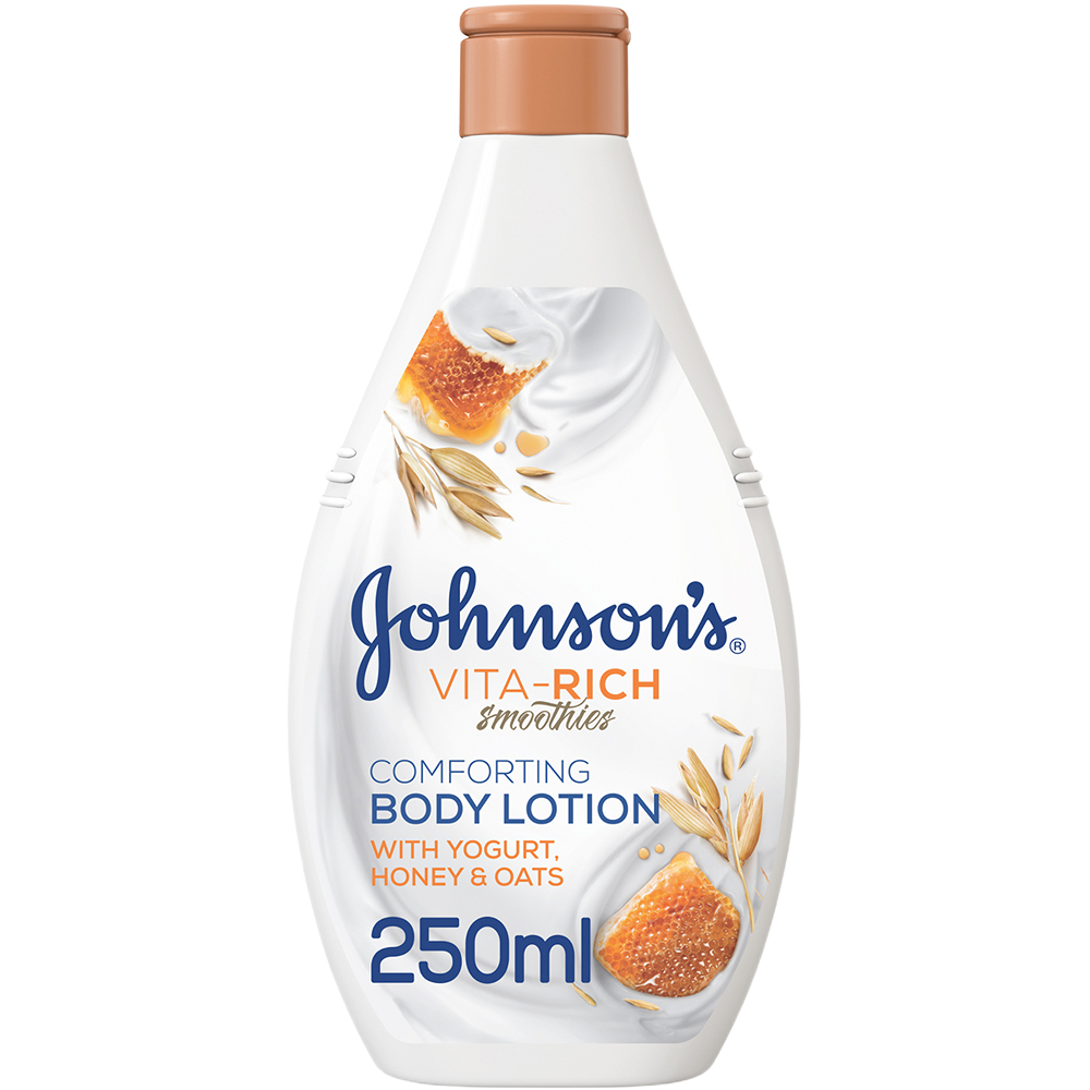لوشن الجسم جونسن فيتا ريتش باليوغورت والعسل والشوفان 250 مل