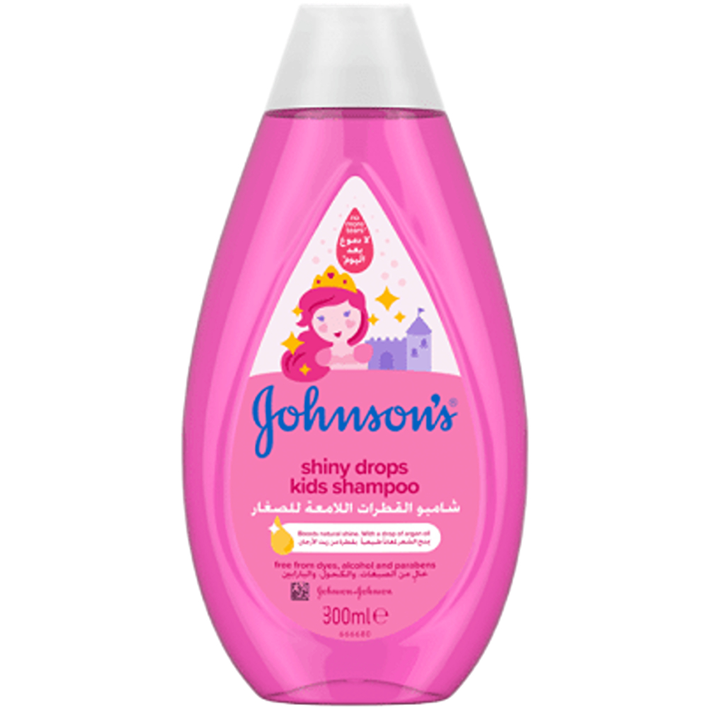 شامبو الاطفال جونسون القطرات اللامعة 300مل