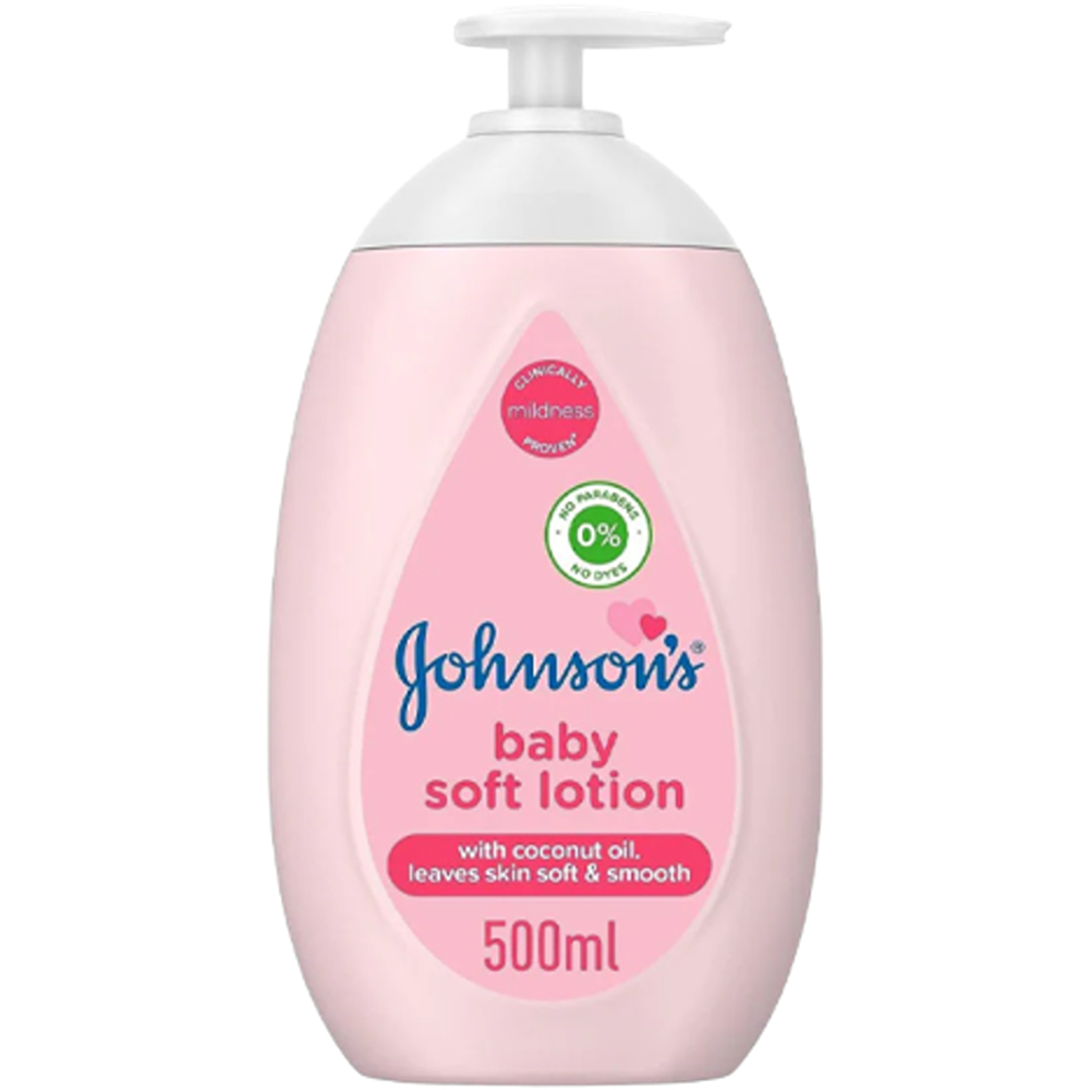 لوشن جونسون 500مل ناعم