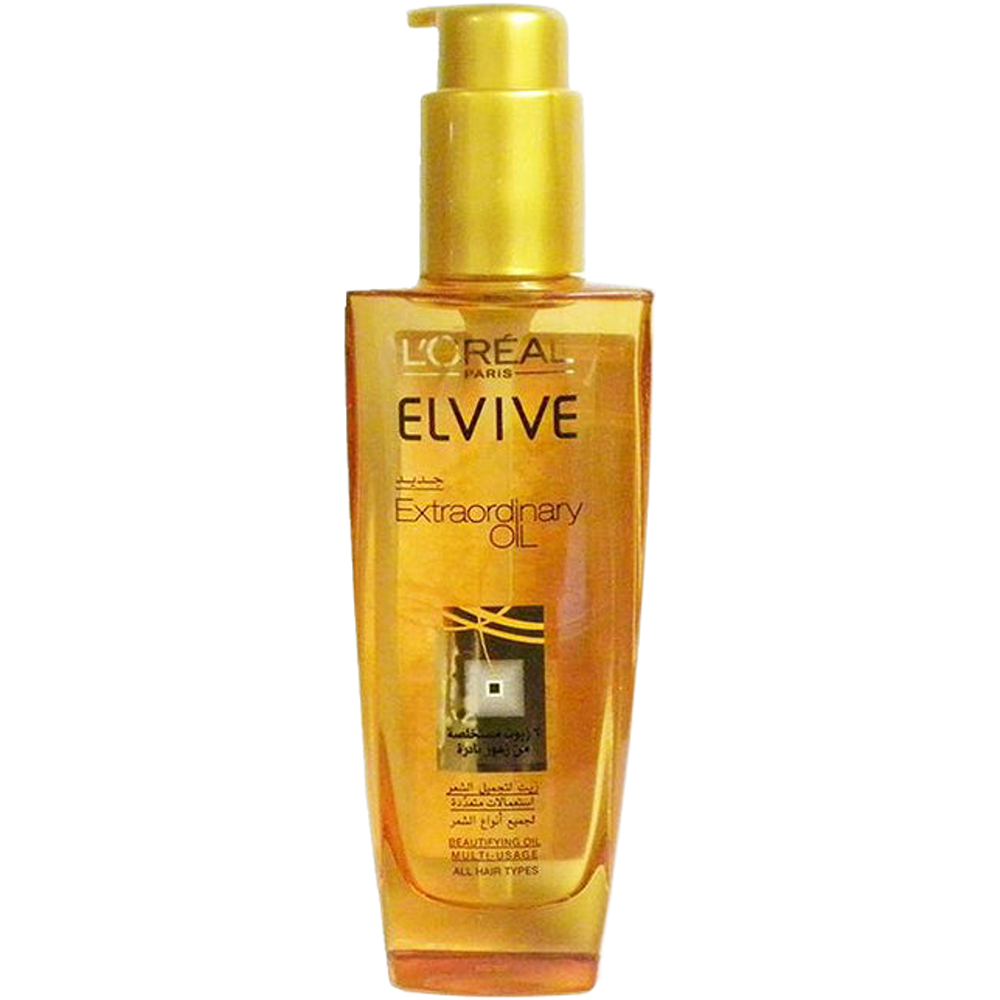 سيروم مجمل الشعر -لوريال إلفيف بخلاصة زيوت زهور ثمينة 100مل للشعر الجاف