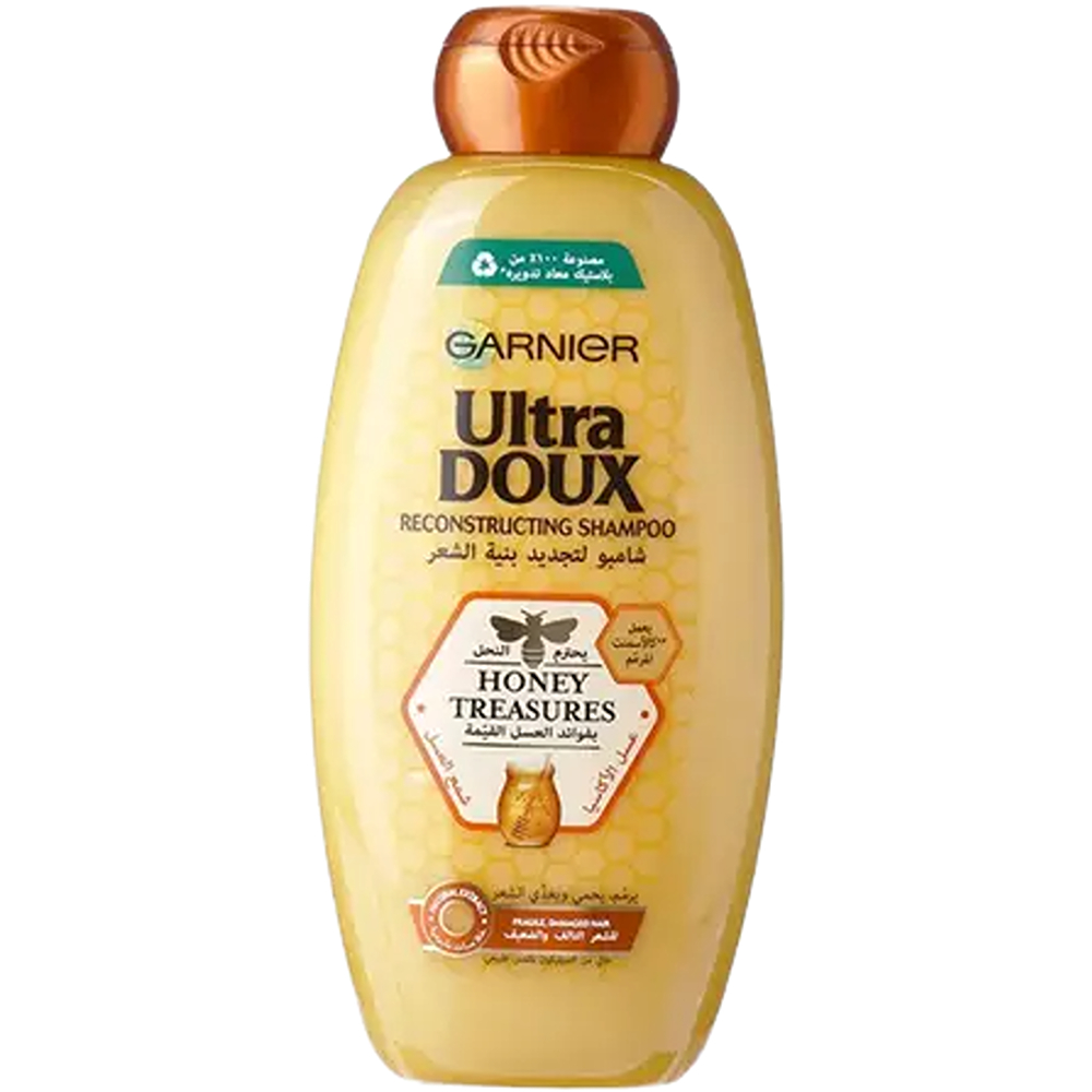 شامبو شعر جارنيير اولترا دوكس 600مل بالعسل