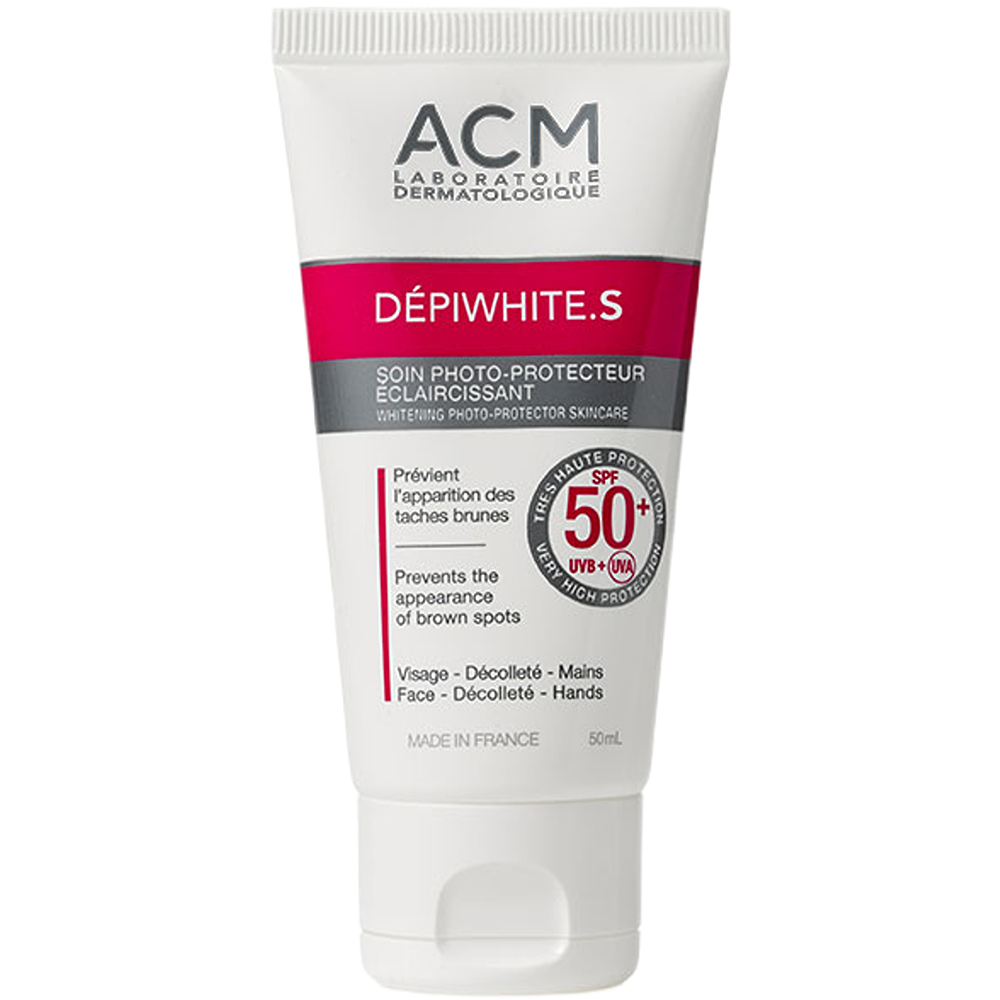 كريم ديبي وايت S لتفتيح اليدين والوجه SPF 50+ من ACM – 50 مل