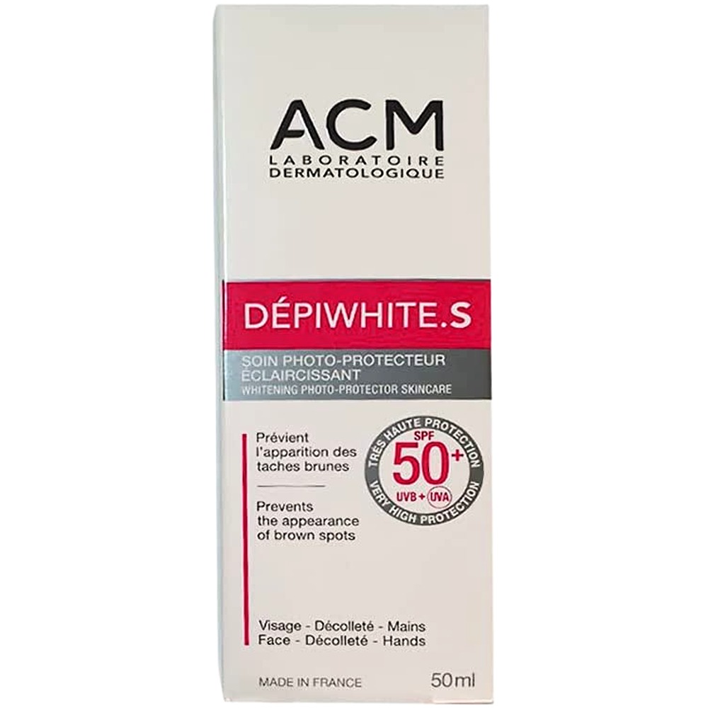 كريم ديبي وايت S لتفتيح اليدين والوجه SPF 50+ من ACM – 50 مل