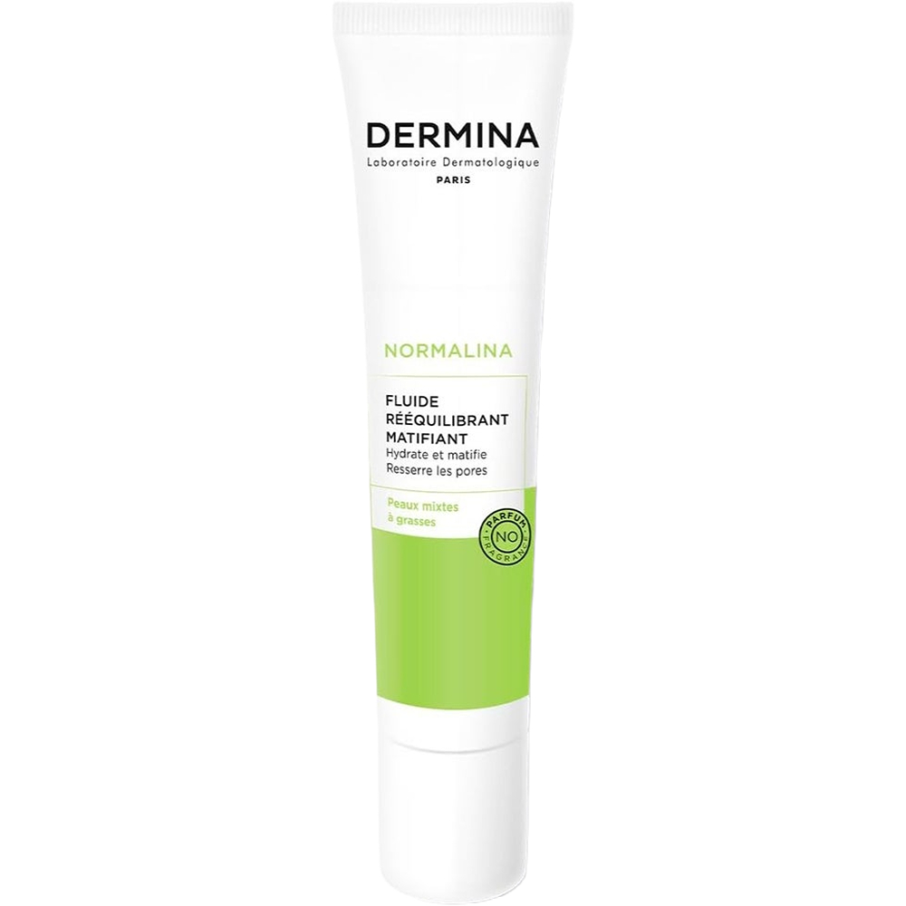 Dermina Normalina Matifying Rebalancing Fluid for Oily Skin 40 ml
