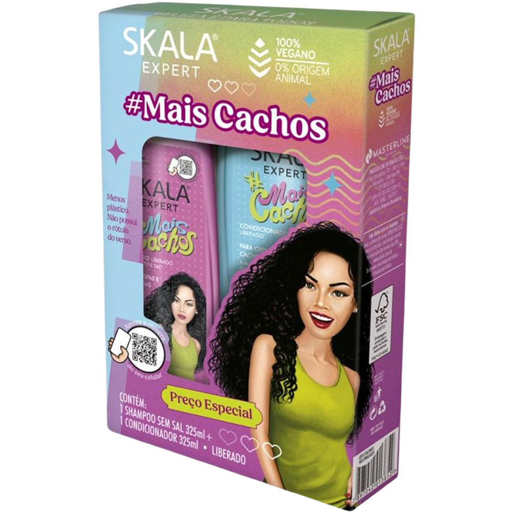 سكالا طقم ميس كاشوس بزبدة الشيا وزيت الخروع شامبو وبلسم