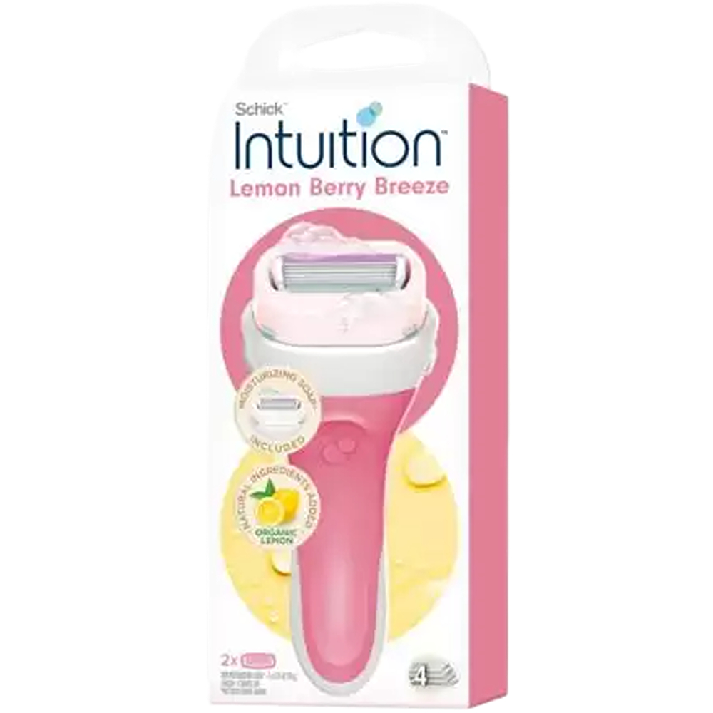 شفرة حلاقة شيك انتويشن برغوة الليمون