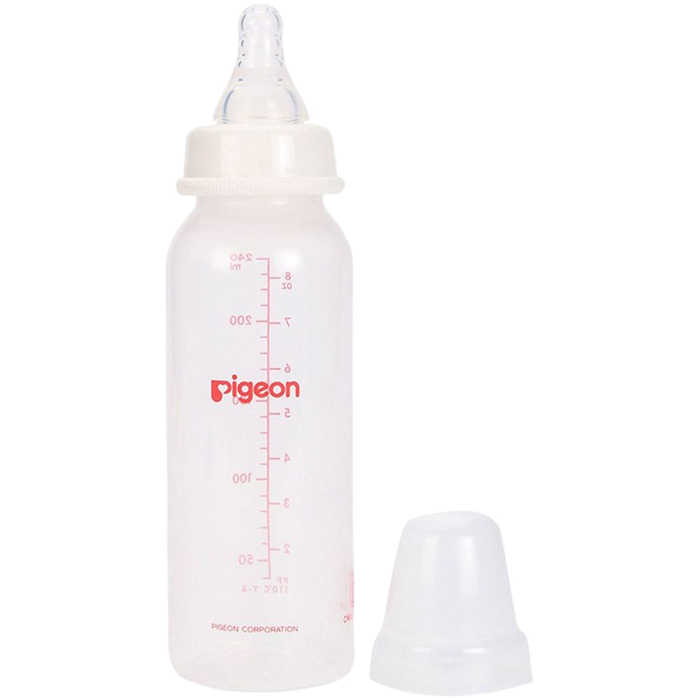 بيجون رضاعة بلاستيكية بدون يد - 200 مل