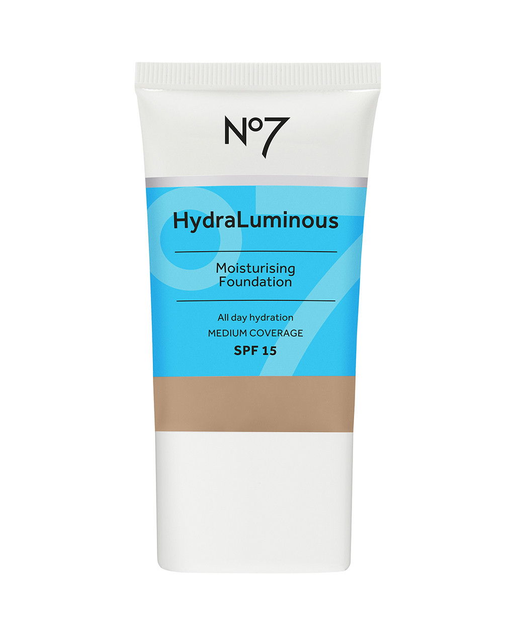 نو7 هيدرا لومينَس فاونديشن SPF15 دارك بيج 30 مل