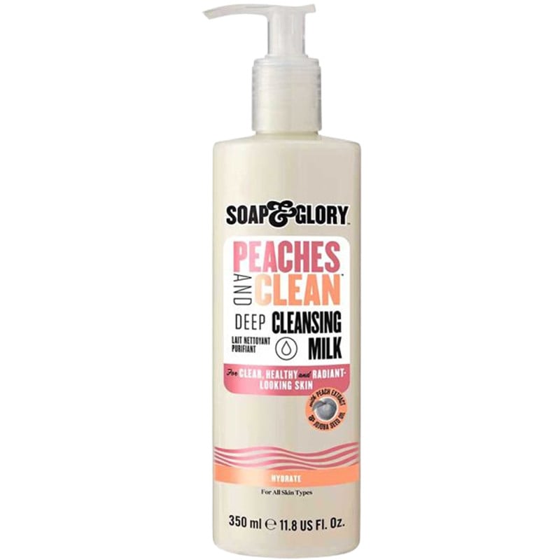 سوب آند جلوري حليب تنظيف عميق بالخوخ 350 مل