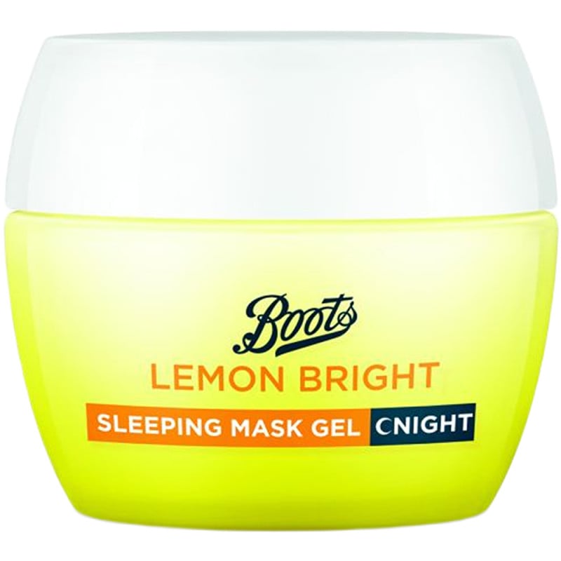 بوتس جل قناع نوم منعش بالليمون 50 مل