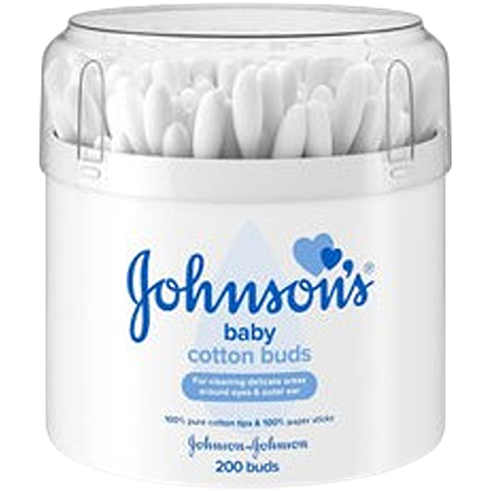 جونسونز أعواد قطن 200 قطعة