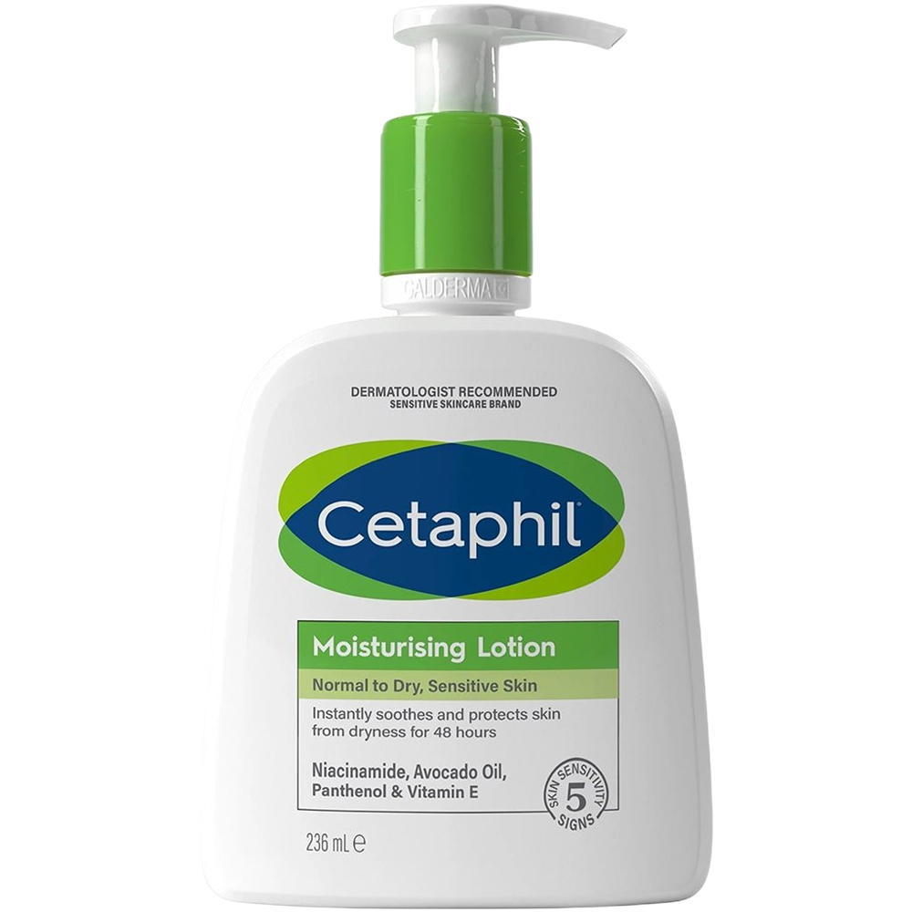 Cetaphil Body Lotion with Avocado Oil for Normal to Dry Sensitive Skin 236 ml