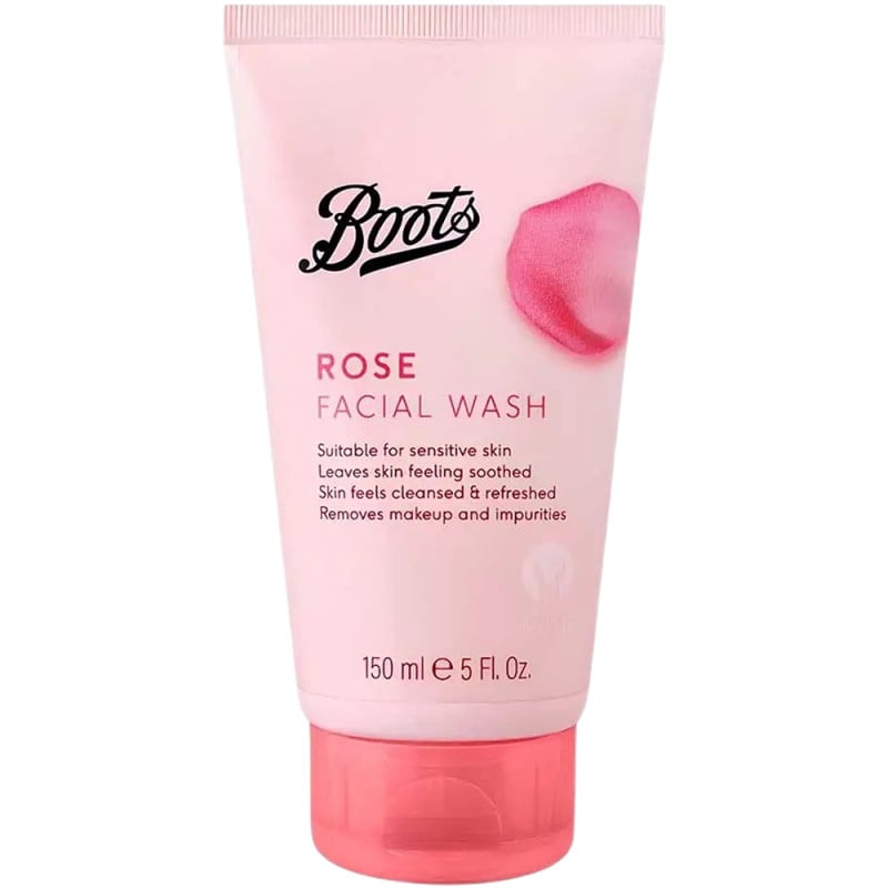 بوتس غسول وجه بالورد 150 مل