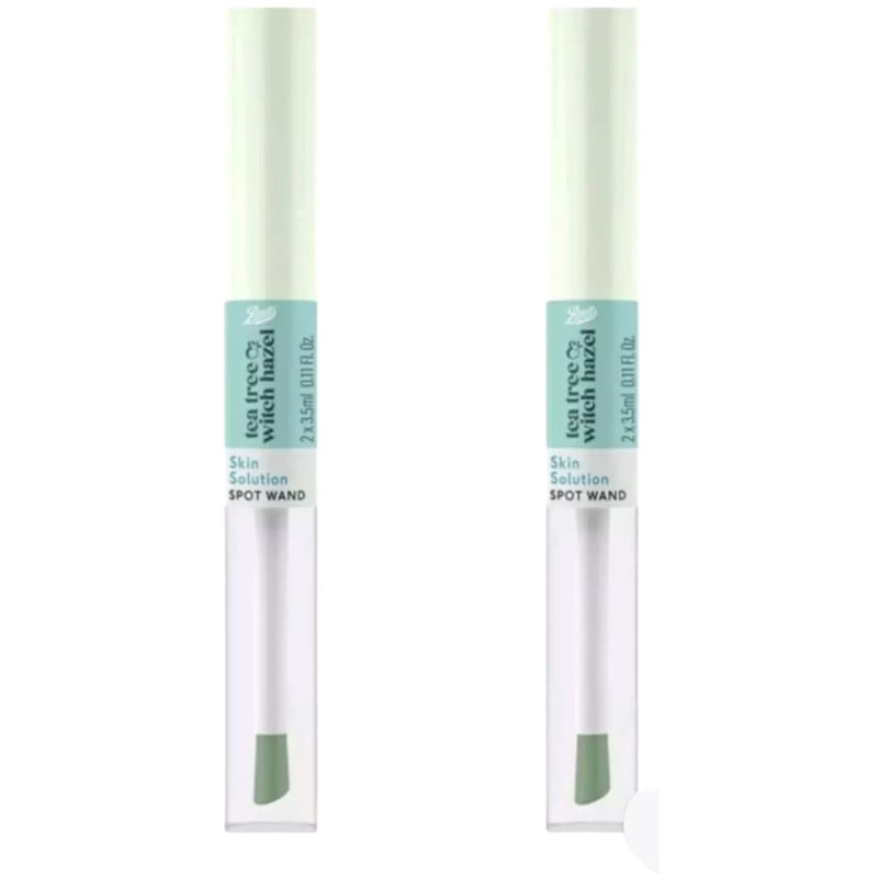 2 × عصا شاي شجرة الشاي وبندق الساحرة لتفتيح البشرة ليلاً ونهارًا