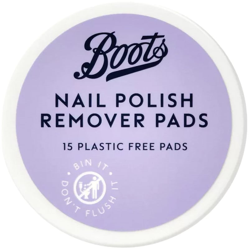 بوتس وسادات مزيل طلاء أظافر 15 قطعة