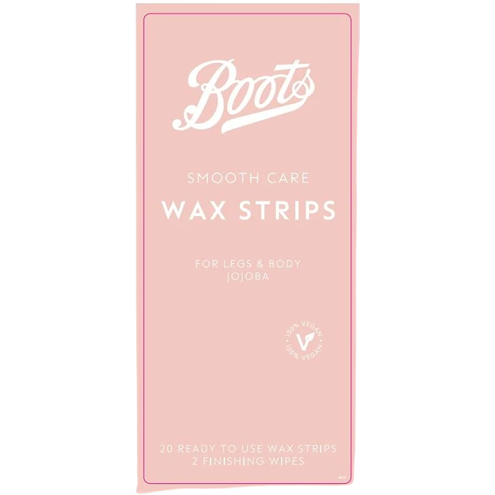 شرائح شمع للعناية بالجسم والساقين من بوتس. عبوتان.