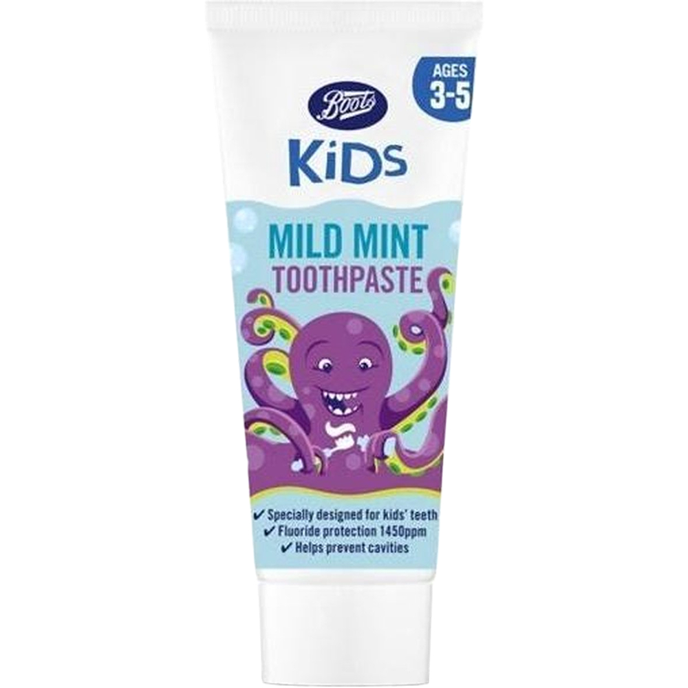 معجون أسنان بووتس سمايل للأطفال بالنعناع 3-5 سنوات - بول