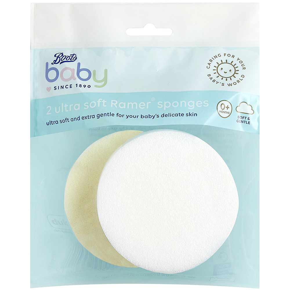 إسفنجات رامر فائقة النعومة من بي تي إس بيبي - عبوة من قطعتين