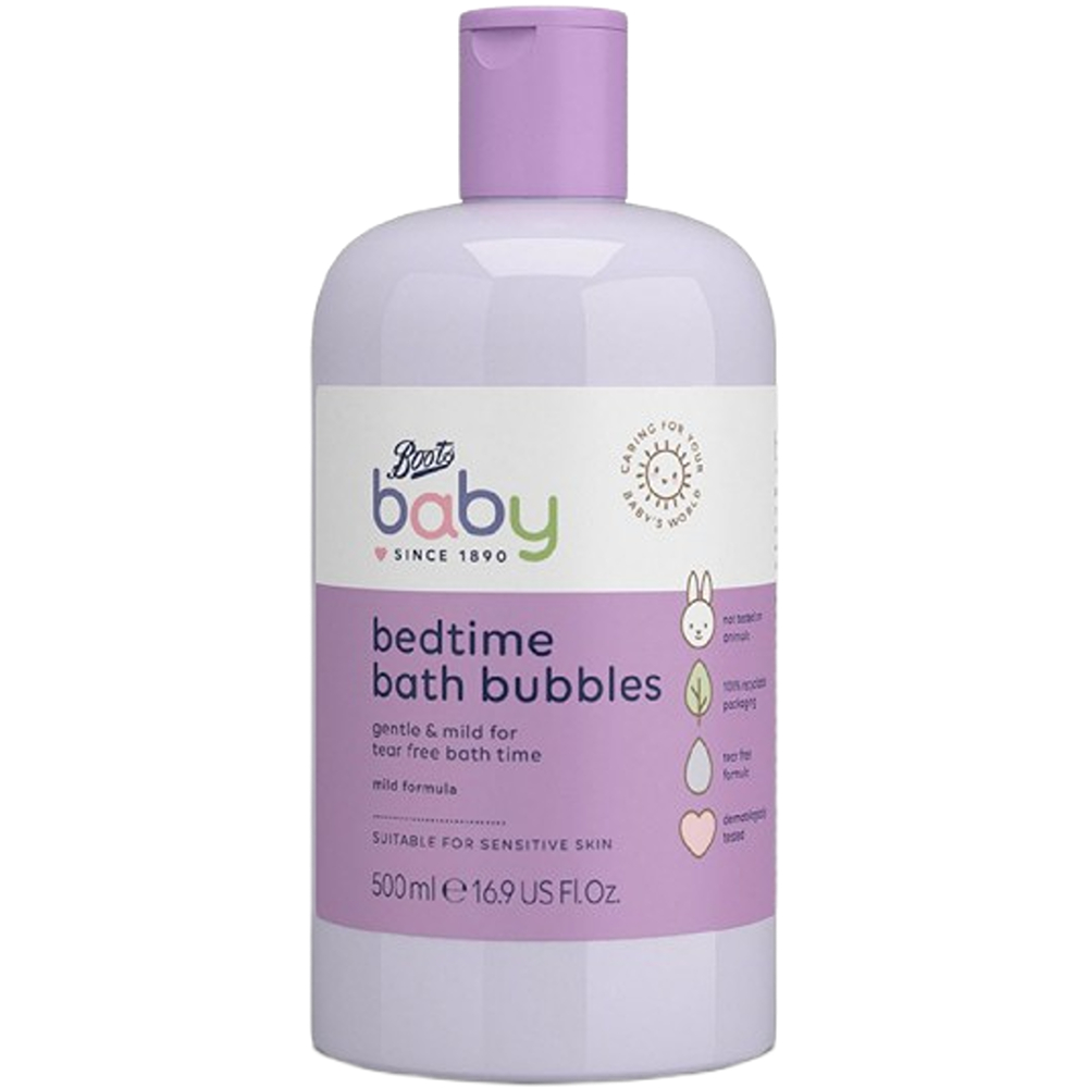 بوتس بيبي فقاعات استحمام قبل النوم 500 مل