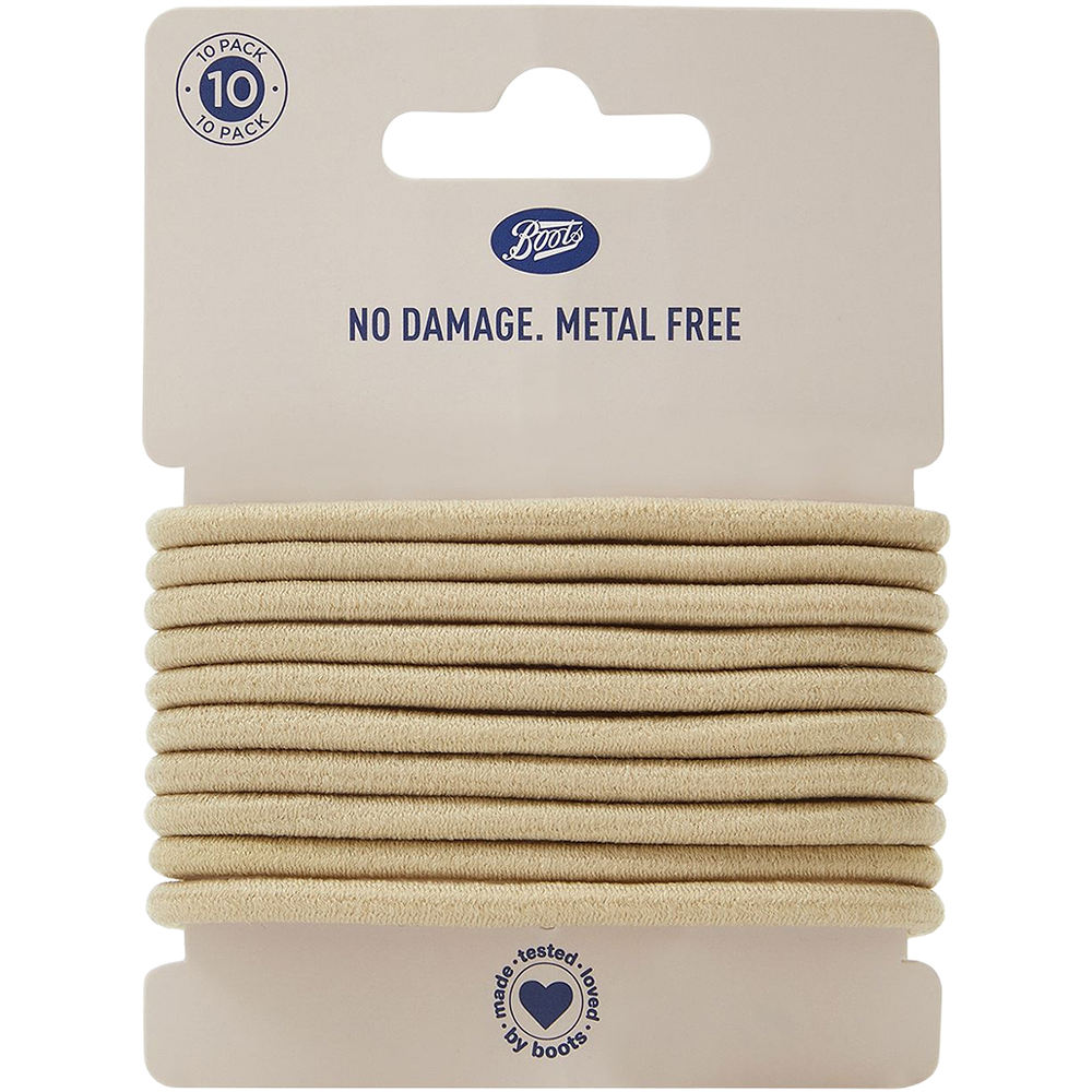 بوتس أربطة شعر سميكة شقراء 10 قطع