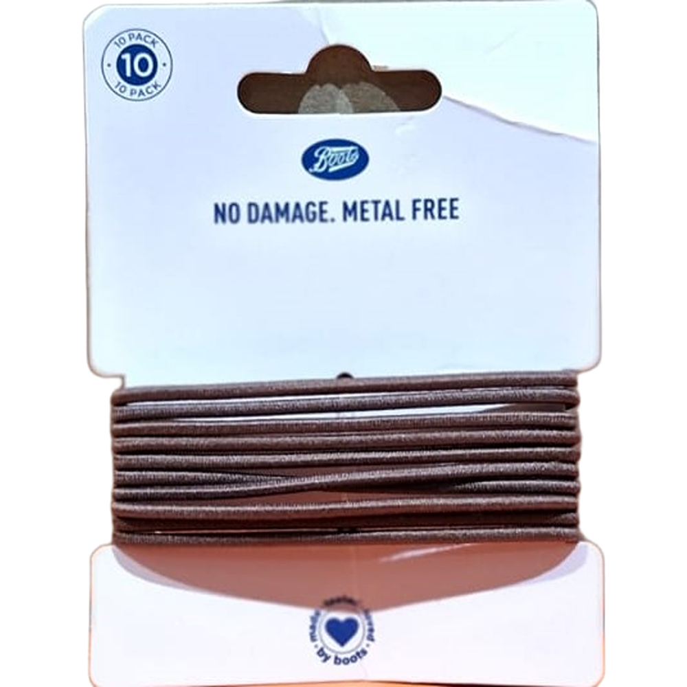 بوتس ربطات شعر يومية بنية 10 قطع