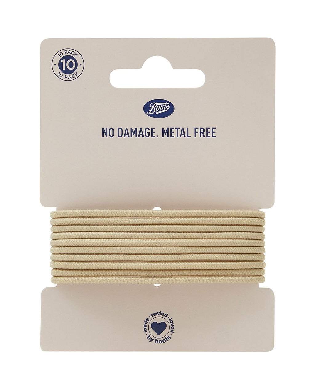 بوتس أربطة شعر رفيعة أشقر 10 قطع