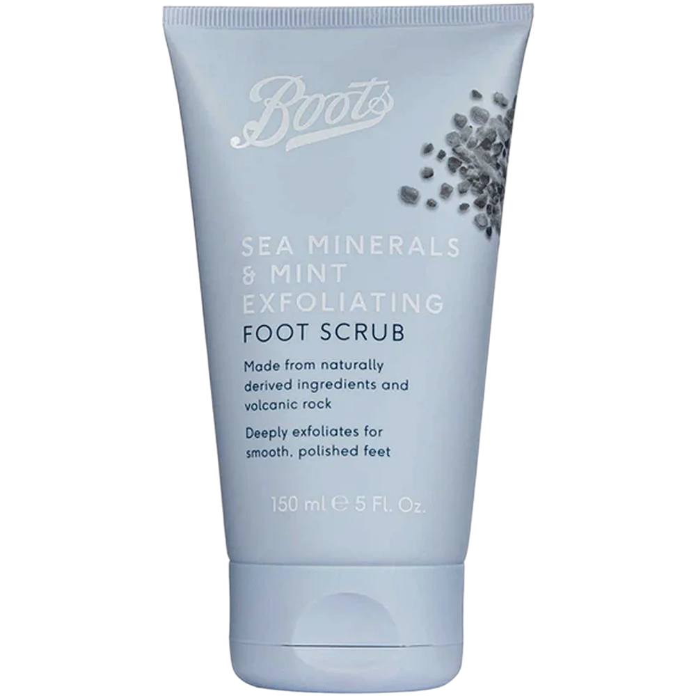 بوتس كير مقشّر قدم بمعادن بحرية ونعناع