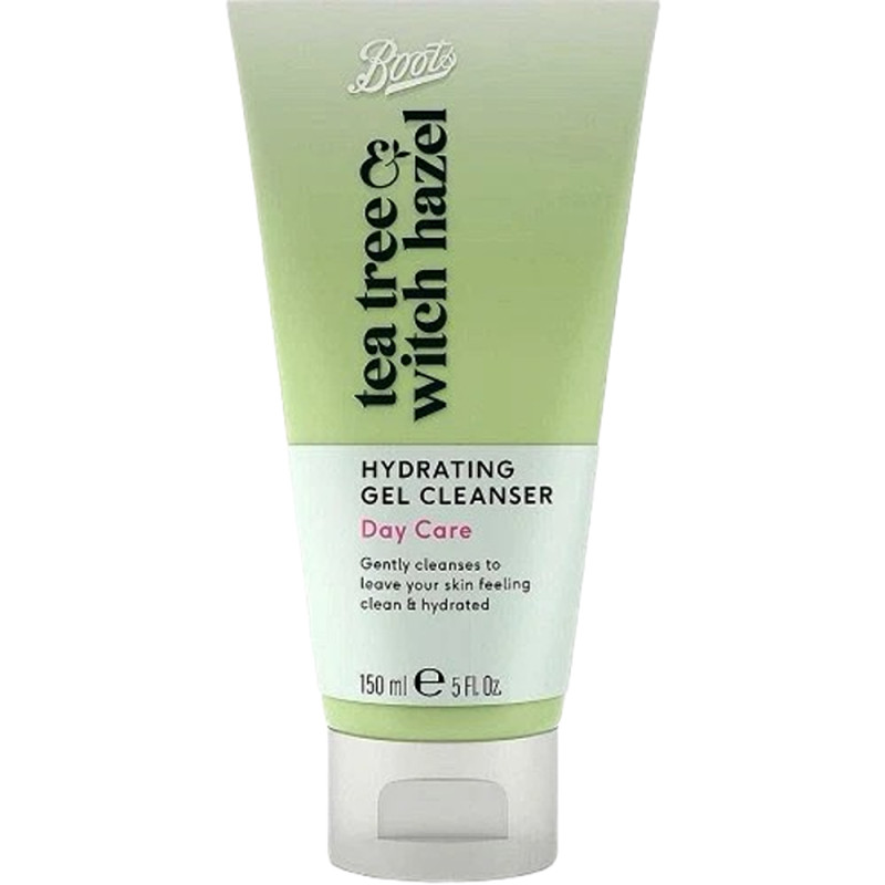 جل منظف مرطب بخلاصة شجرة الشاي وبندق الساحرة من بوتس 150 مل