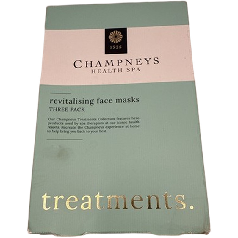 تشامبنيز أقنعة وجه ثلاثية الأبعاد منشّطة