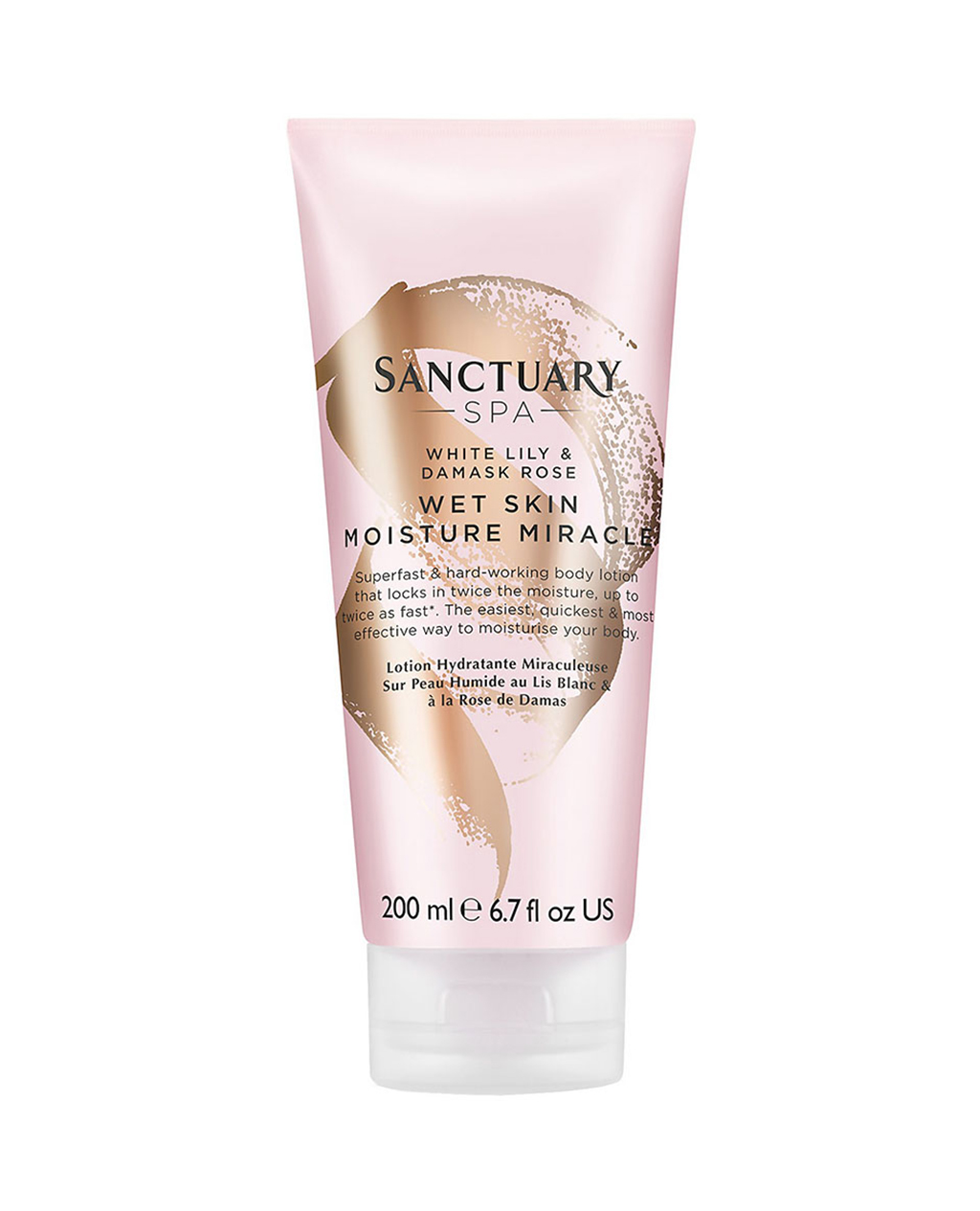 ذا سانكتشوري سبا مرطب جسم ليلي & روز 200 مل