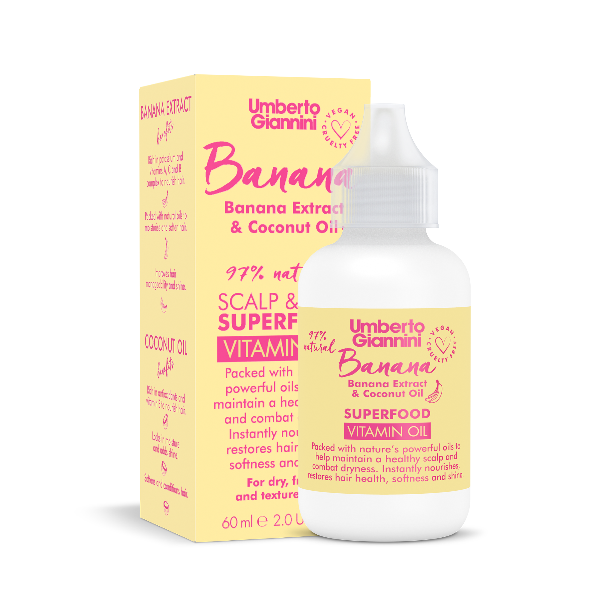 أمبيرتو جيانيني زيت شعر بزبدة الموز 75 مل