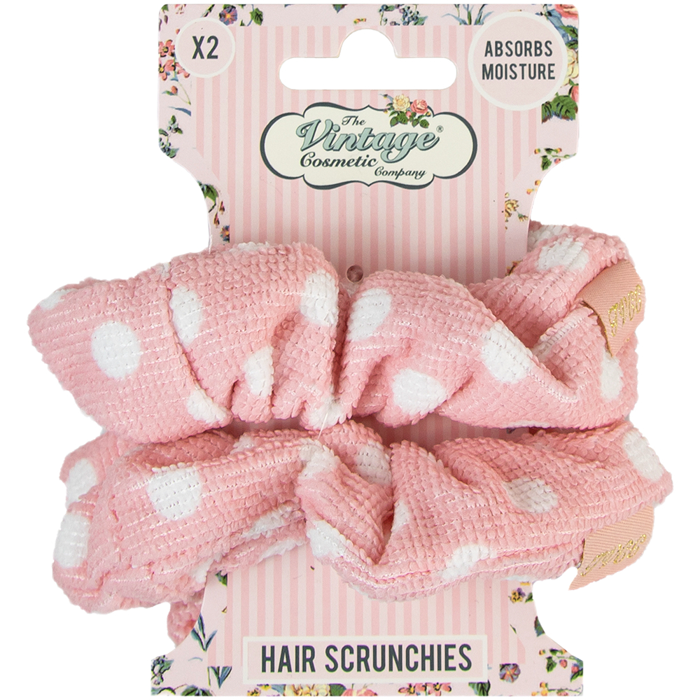 ربطات شعر فيكوس منقطة قطعتين