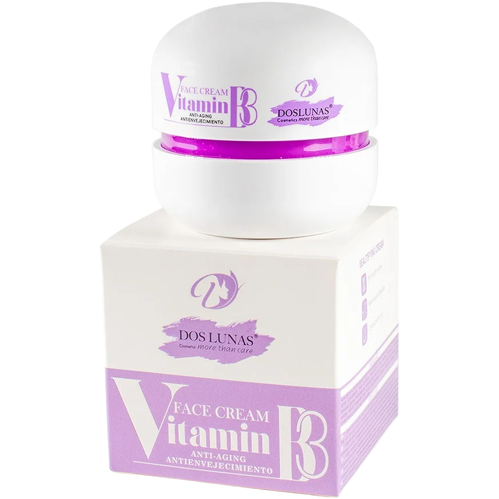 دوس لوناس كريم وجه بفيتامين B3 ‏50 مل