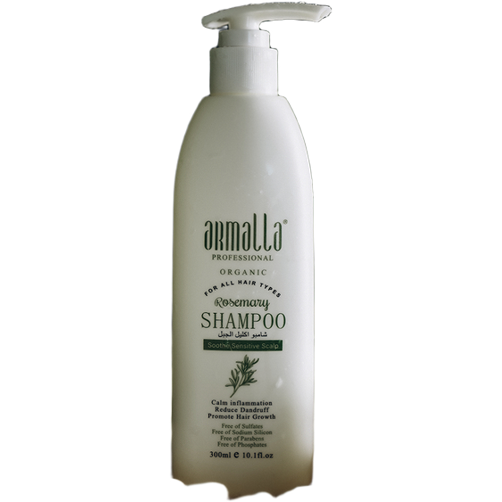 شامبو الشعر بالروز ماري لكل أنواع الشعر 300مل