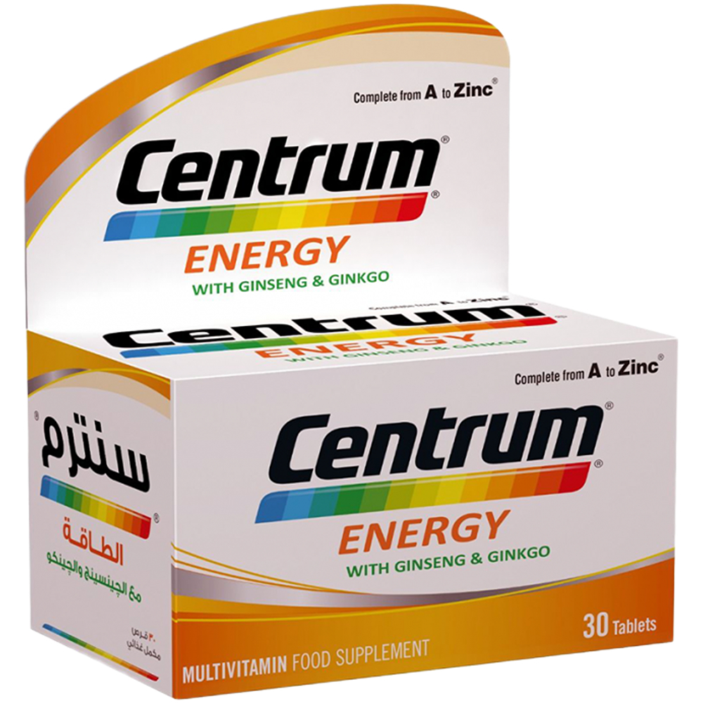 Centrum Energy with Ginseng for Women 30 tablets